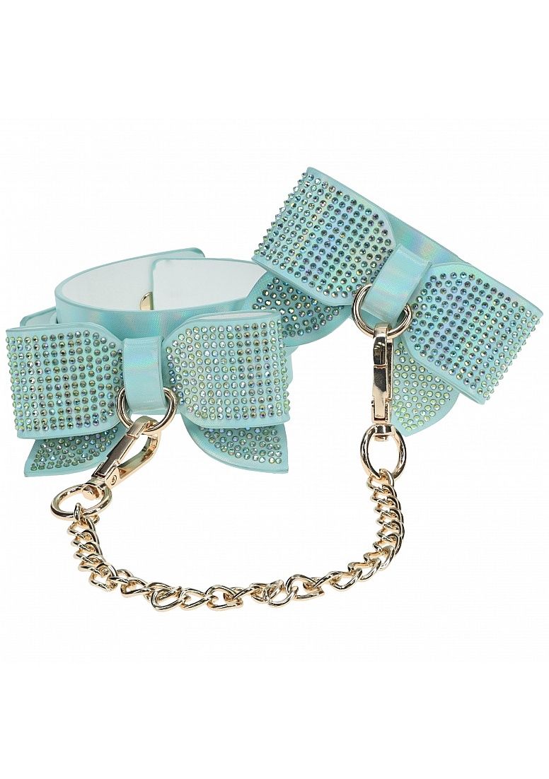 Paris Collection - Leg Cuffs, Color: Blue