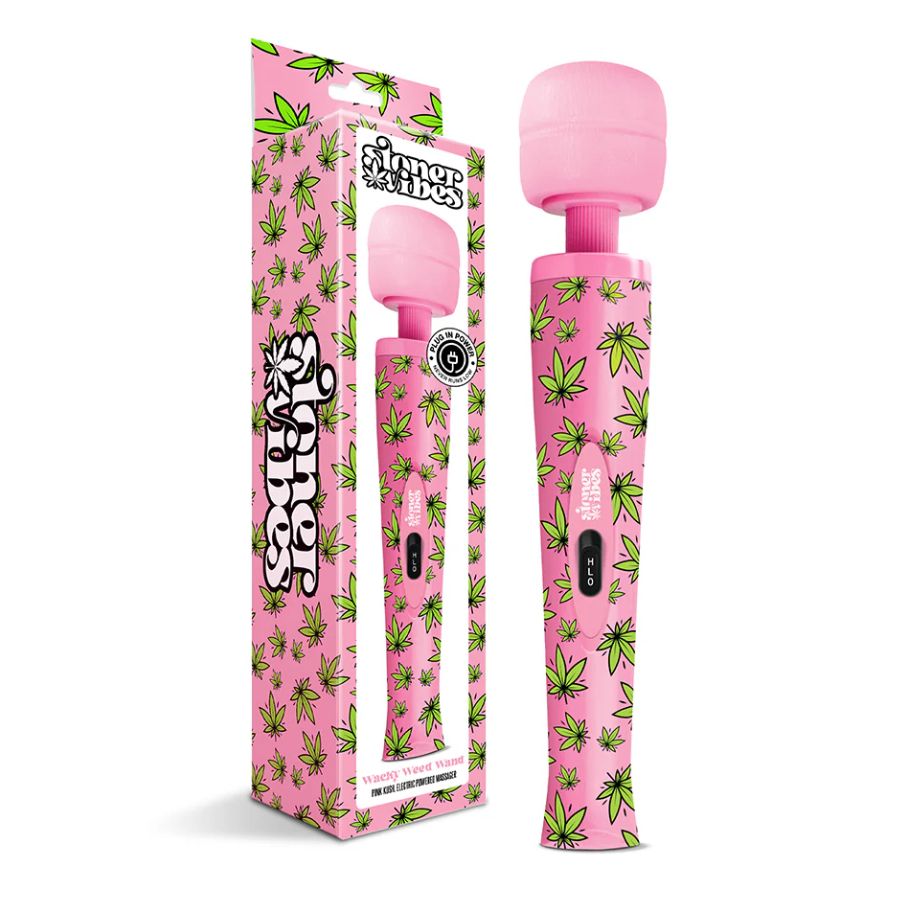 Stoner Vibes &quot;Wacky Weed Wand&quot; Pink Kush