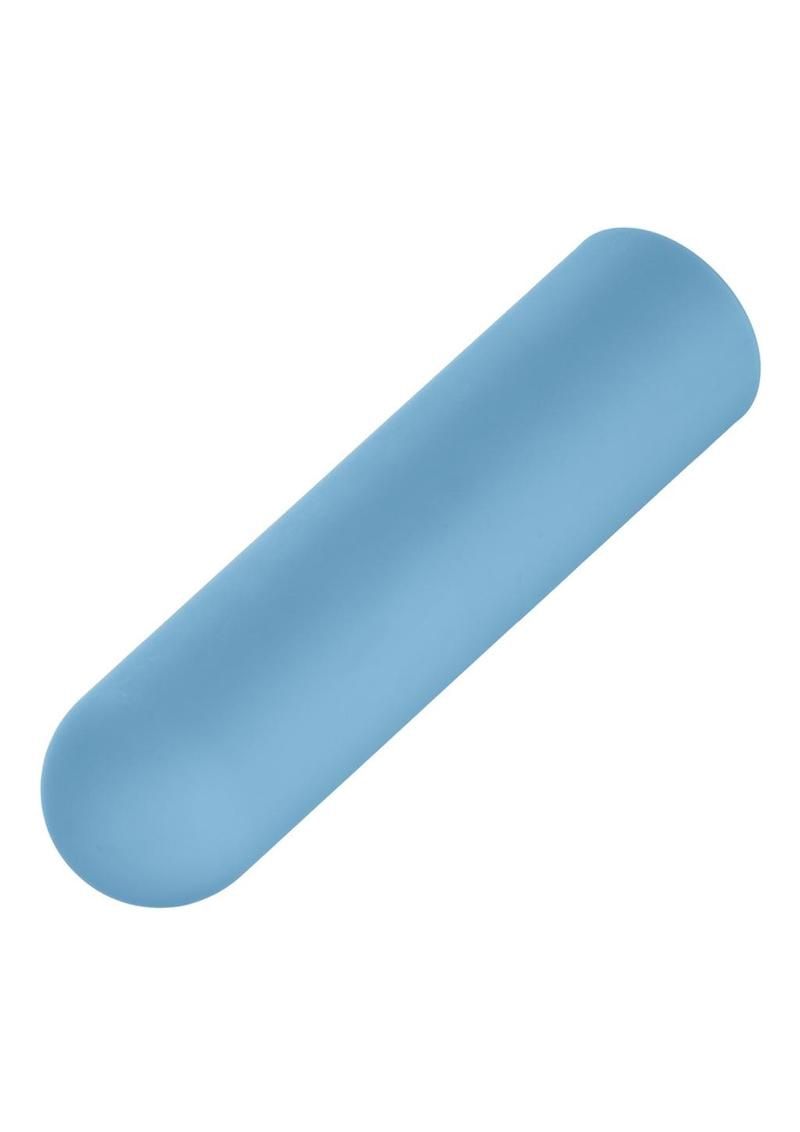 Turbo Buzz Rechargeable Rounded Bullet, Color: Blue