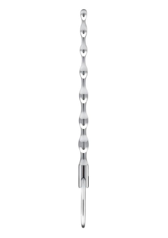 Blue Line Stainless Steel Ribbed Urethral Sound 4.25''