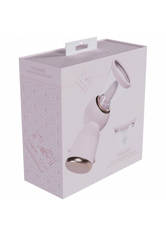 Pumped Exquisite Rechargeable Vulva &amp; Breast Pump
