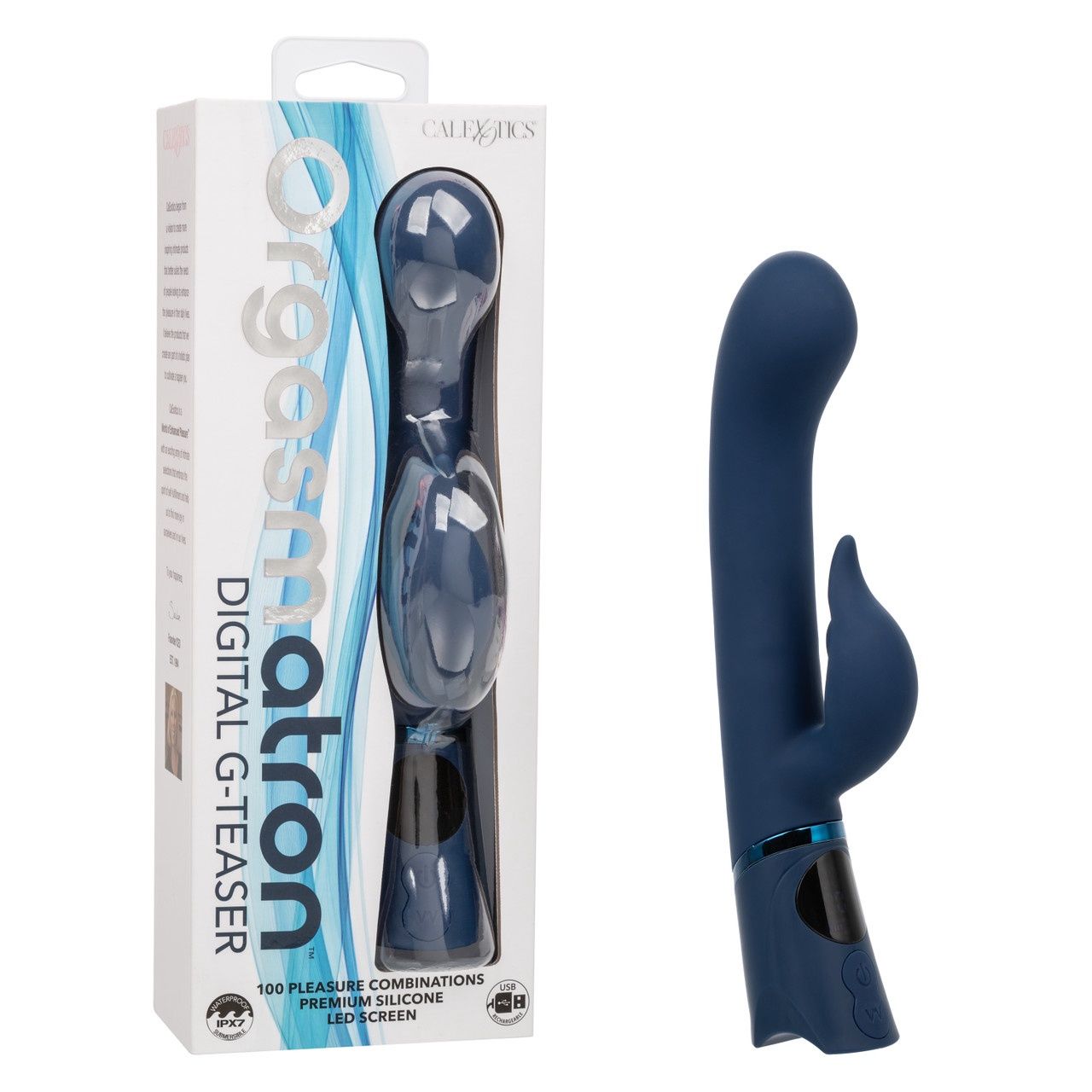 Orgasmatron Digital G-Teaser Rechargeable Silicone Massager