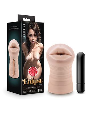 EnLust Nicole Dual End Vibrating Stroker