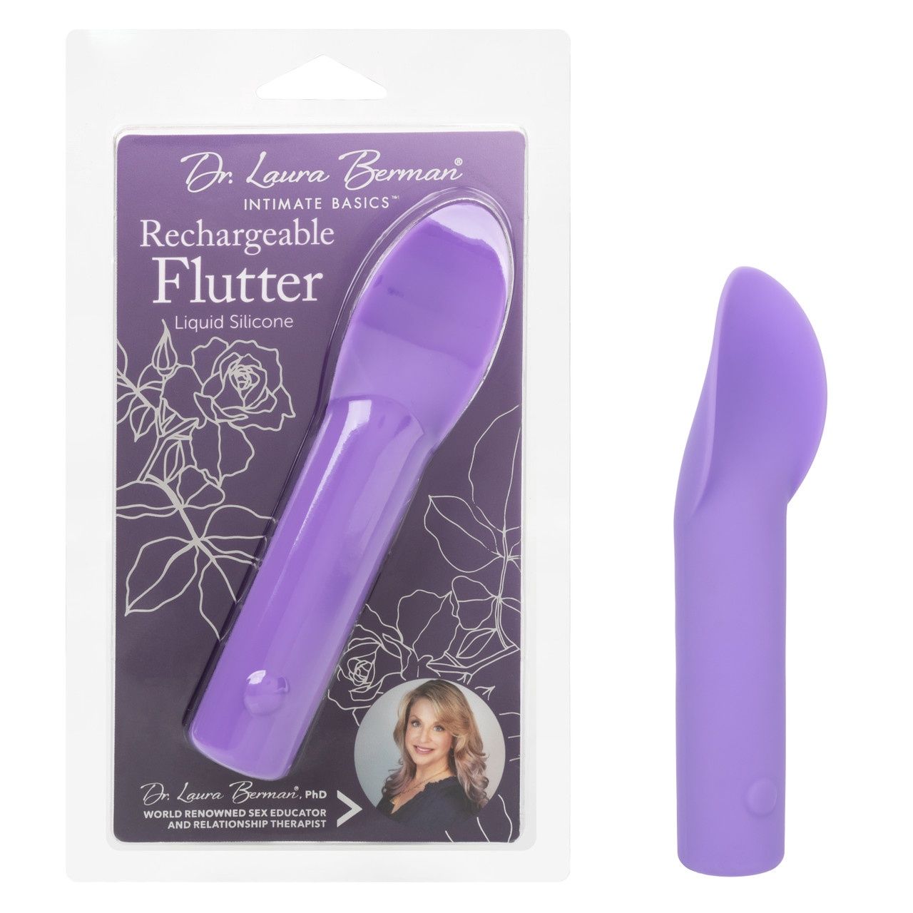 Dr. Laura Berman Rechargeable Silicone Flutter Vibrator