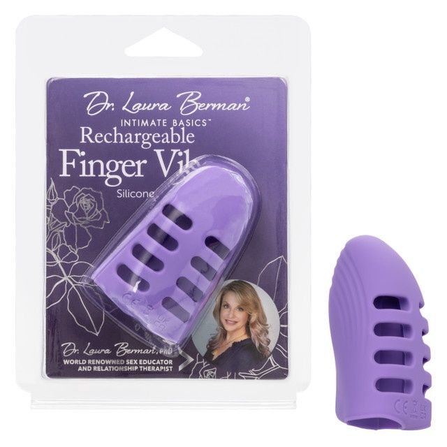 Dr. Laura Berman Rechargeable Silicone Finger Vibrator