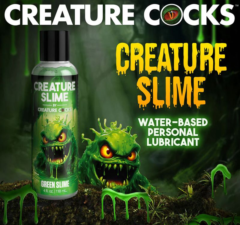 Creature Slime Green Water-Based Lubricant