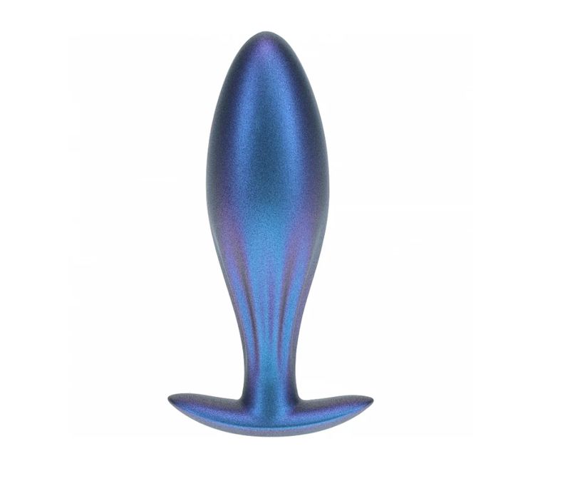 Smooth Silicone Oval Anal Plug