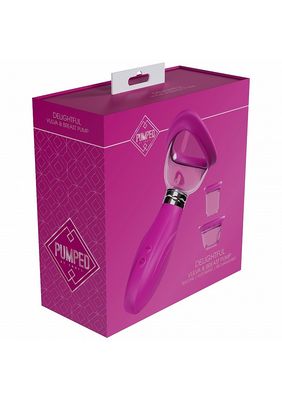 Pumped Delightful Automatic 5 Speed Rechargeable Vulva Clitoral Nipple and Breast Pump