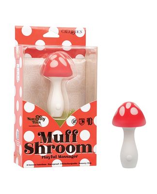 Naughty Bits Muff Shroom Rechargeable Silicone Playful Massager