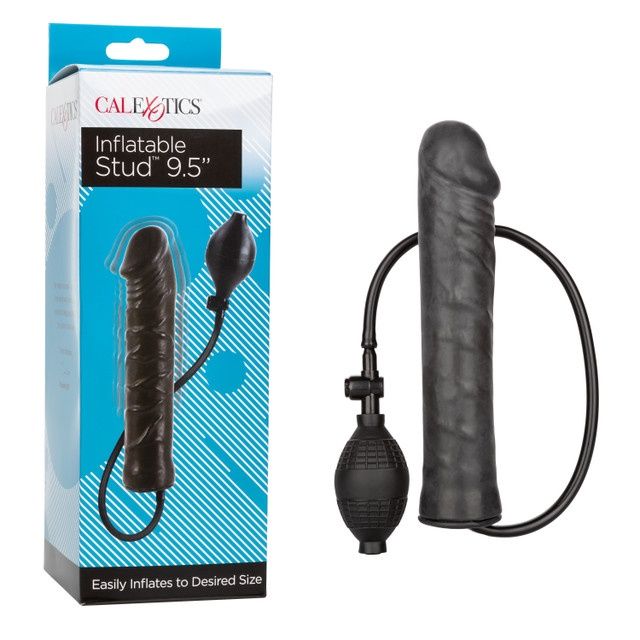 Inflatable Stud Dildo 9.5&quot;