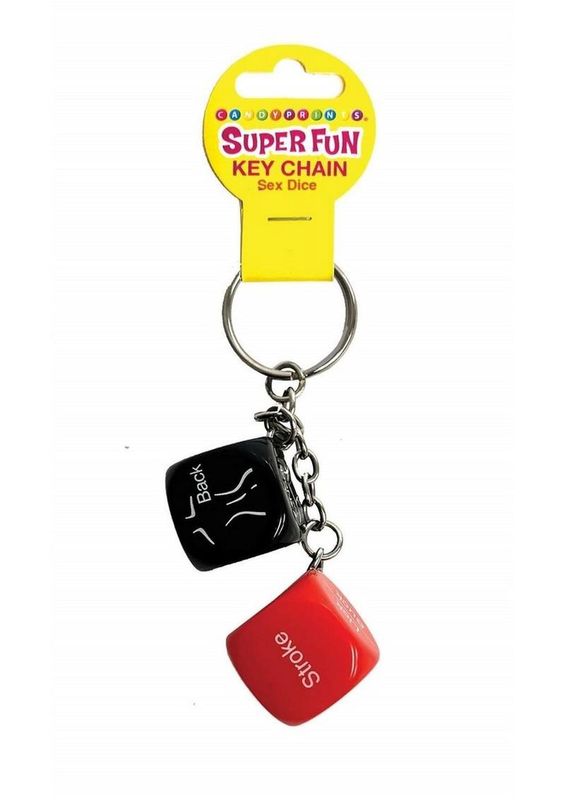 Super Fun Key Chain Sex Dice