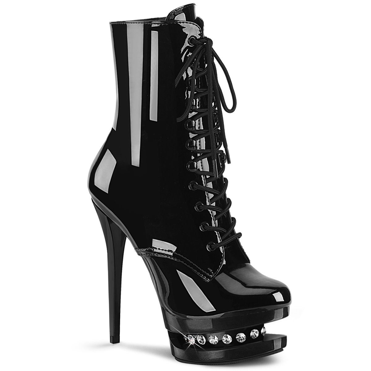 Blondie 6&quot; Ankle Boot with Rhinestone Accents