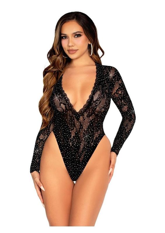 VIP Status Lace Bodysuit