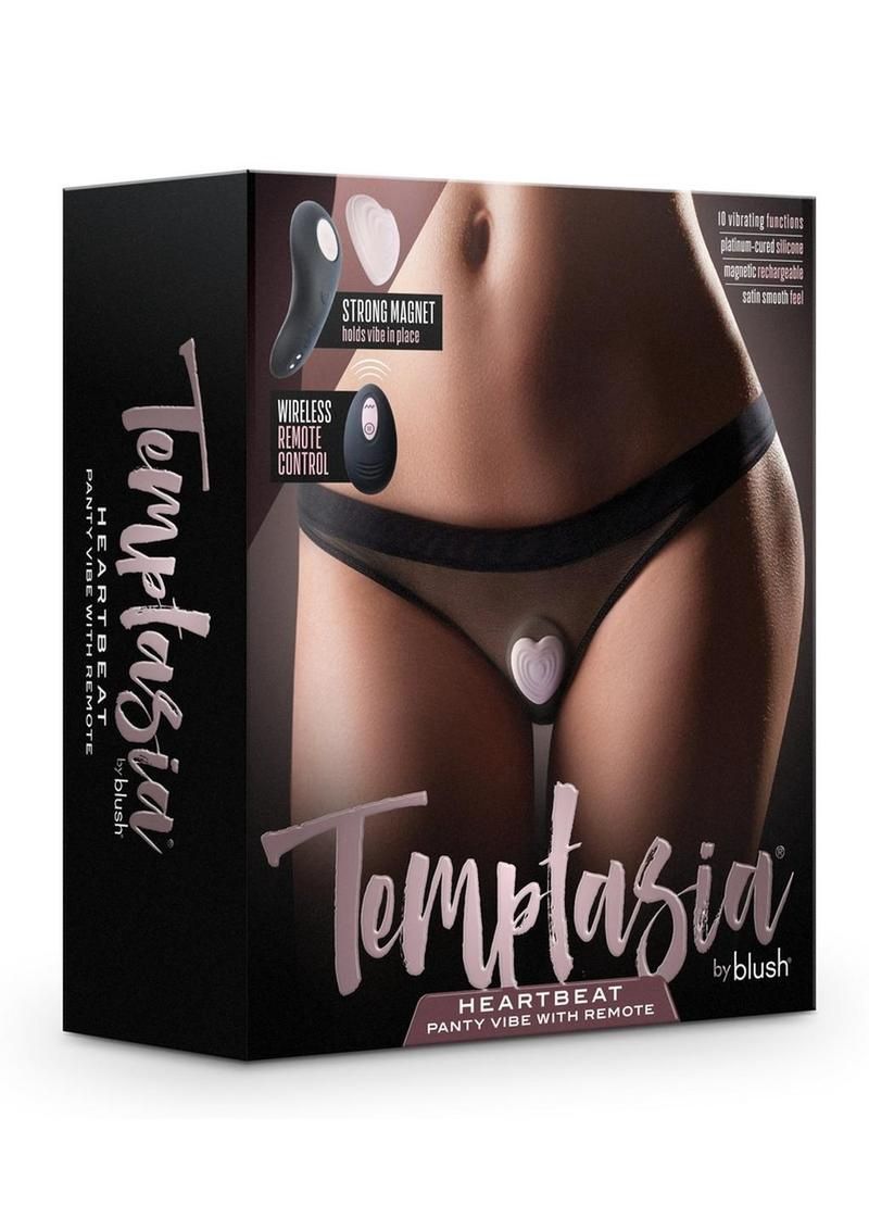 Temptasia Heartbeat Panty Vibe with Remote Control