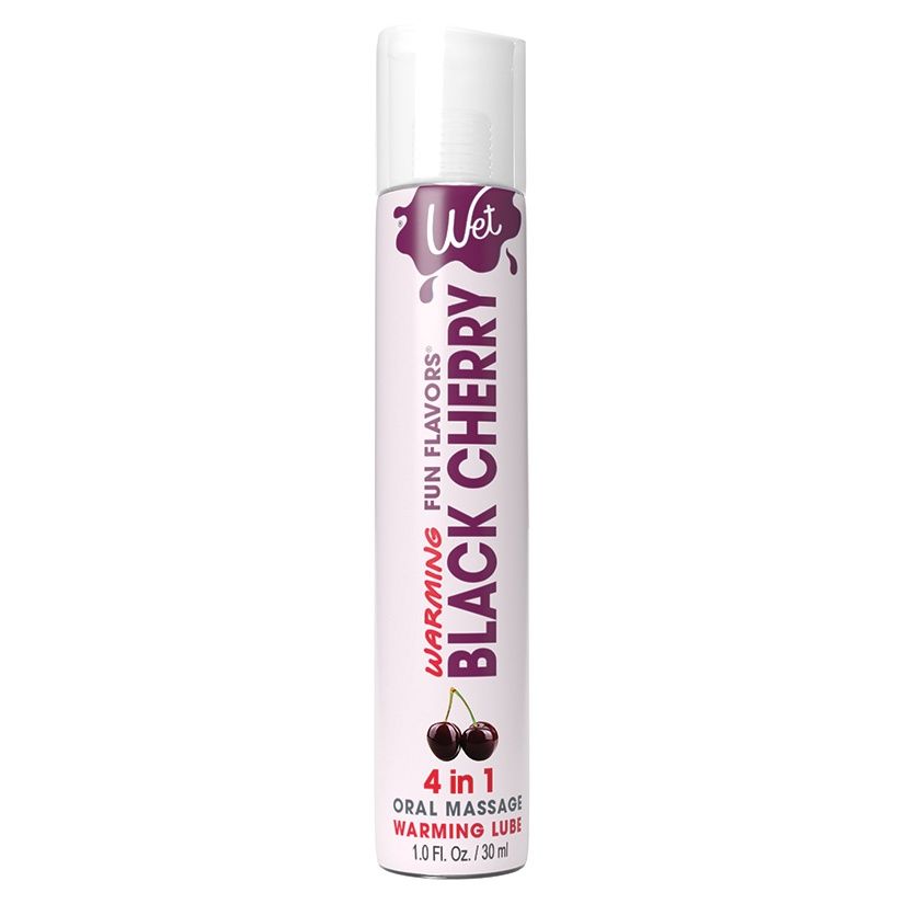 Wet 4 in 1 Warming Lubricant - Black Cherry, Size: 1 oz