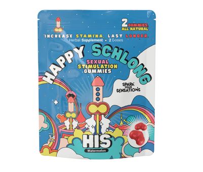 Happy Schlong Stimulation Gummies for Him