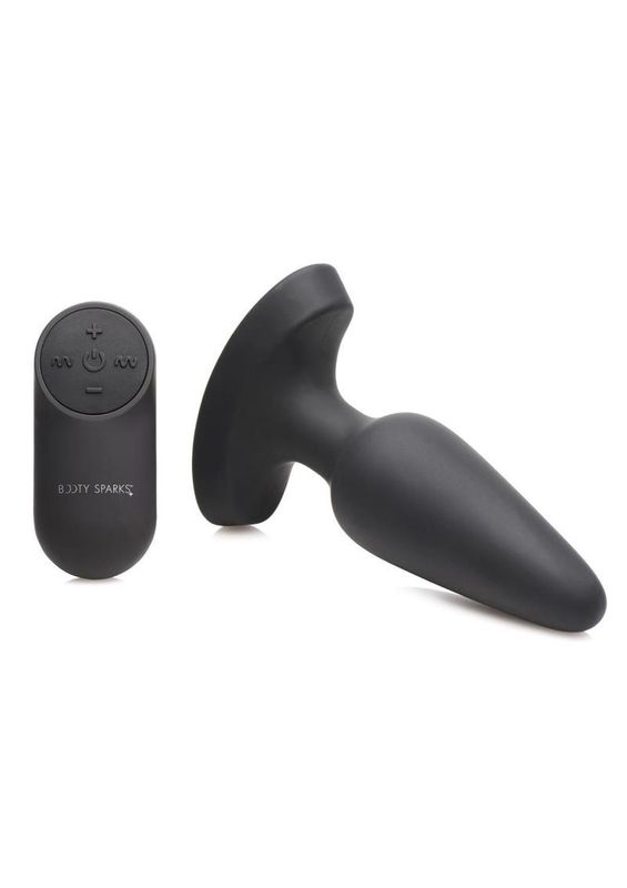 Booty Sparks Laser Heart Vibrating Plug with Remote Control