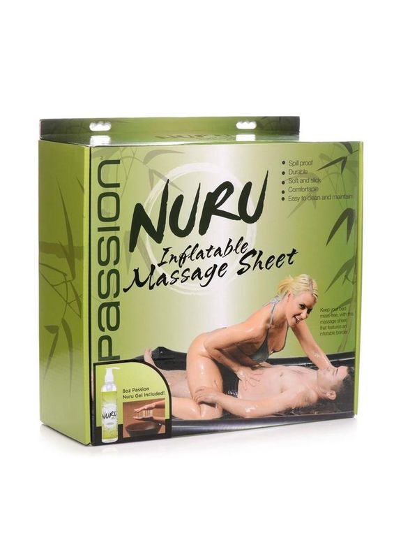 Passion Nuru Inflatable Massage Sheet and Gel Kit