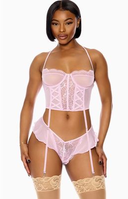All the Frills Lace and Ruffles Set