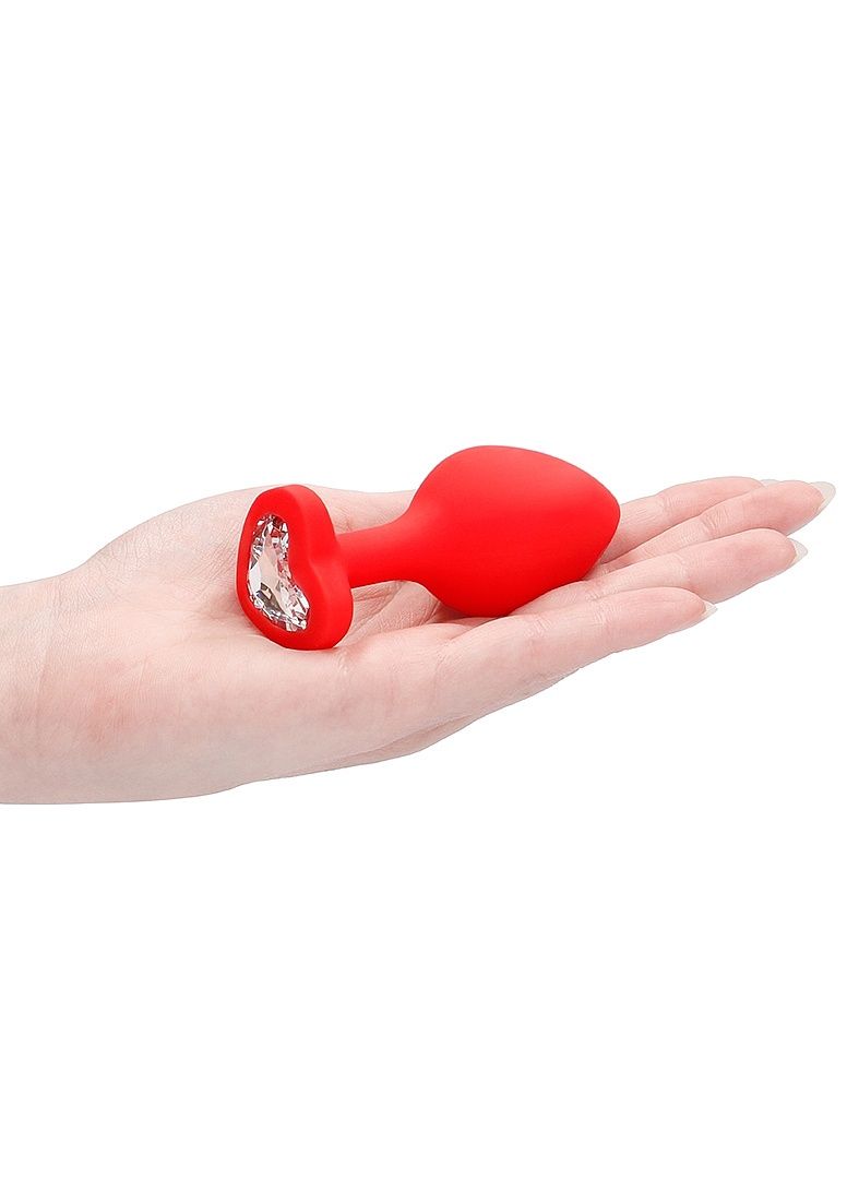 Diamond Heart Plug, Size: Large