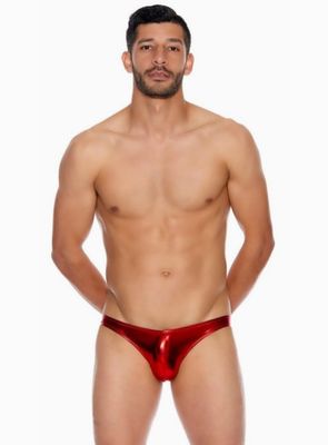 Metallic Open-Back Underwear