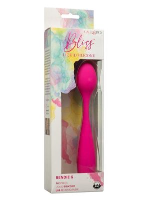 Bliss Liquid Silicone Bendie G Rechargeable Clitoral Stimulator