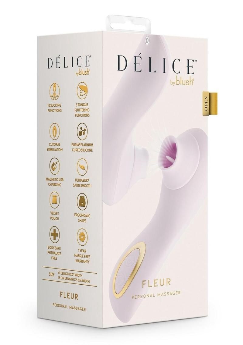 Delice Fleur Air Pulsing Clitoral Vibrator
