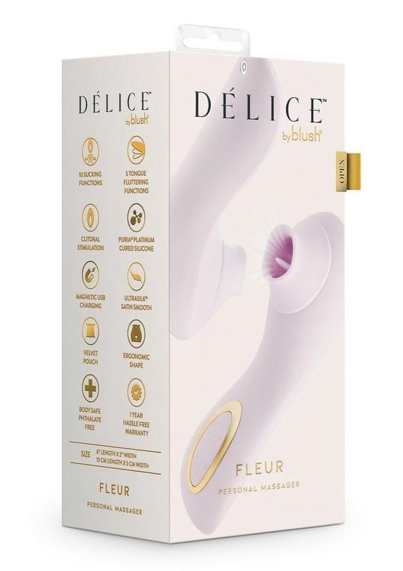 Delice Fleur Air Pulsing Clitoral Vibrator