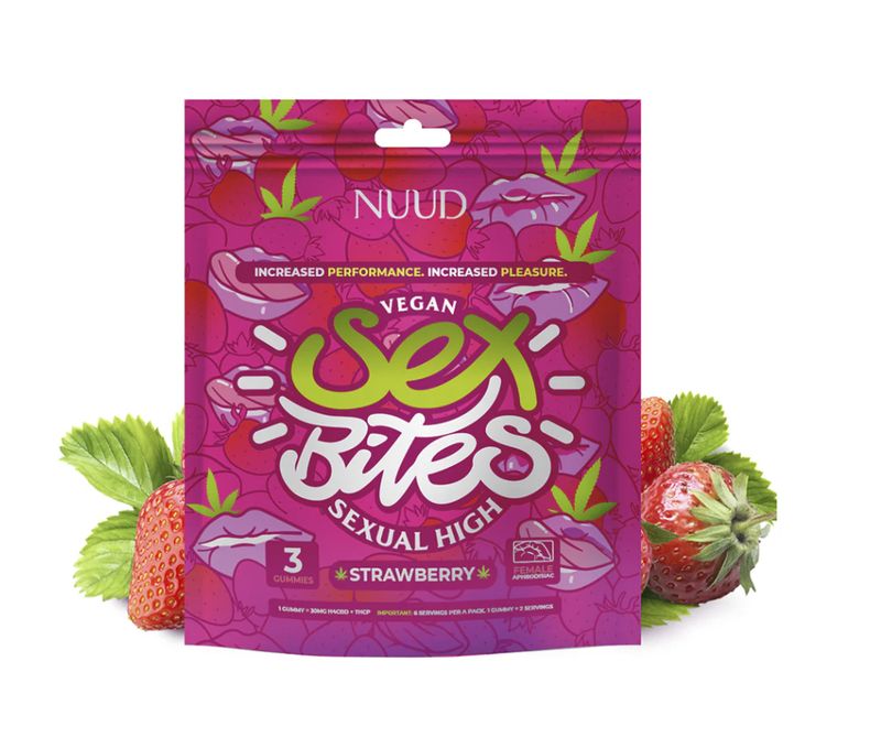 NUUD Sex Bites Female Aphrodisiac Gummies