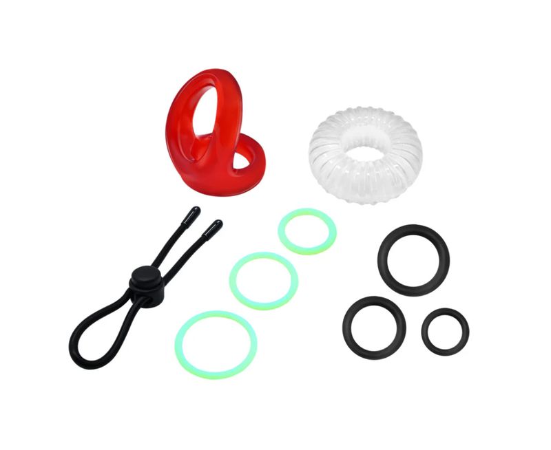 Adam &amp; Eve Family Jewels 9 Pc Enhancer Set