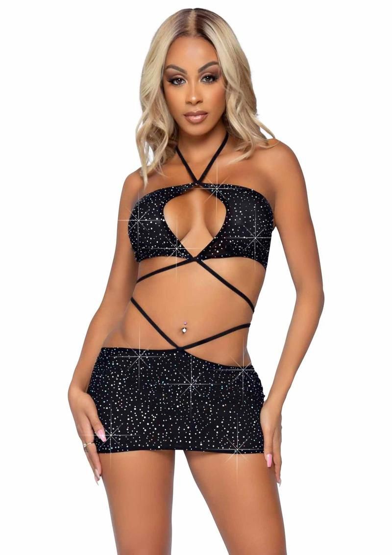 Passion Play Bandeau &amp; Skirt Set