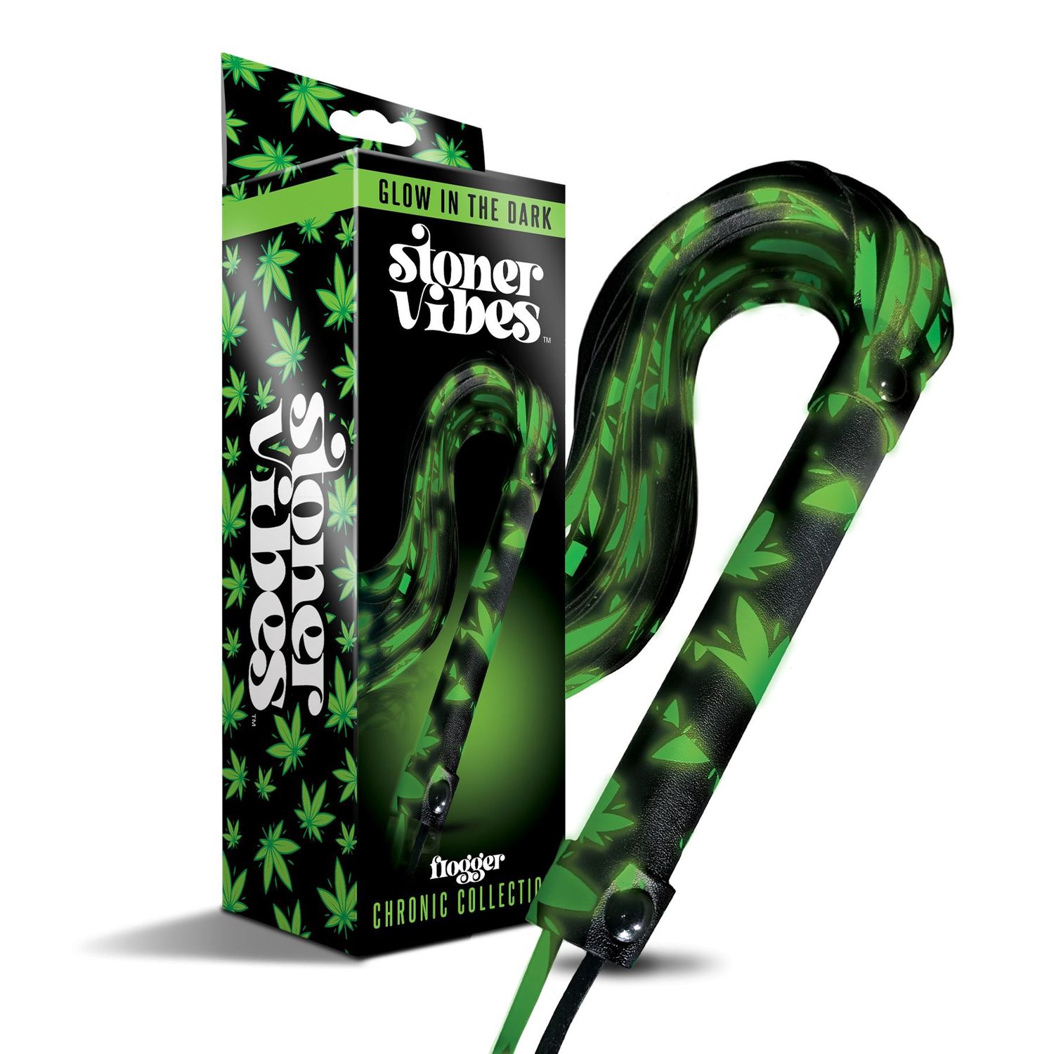 Stoner Vibes Glow-in-the-Dark Flogger