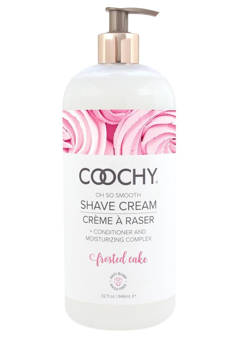 Coochy Shave Cream Frosted Cake, Size: 32 oz