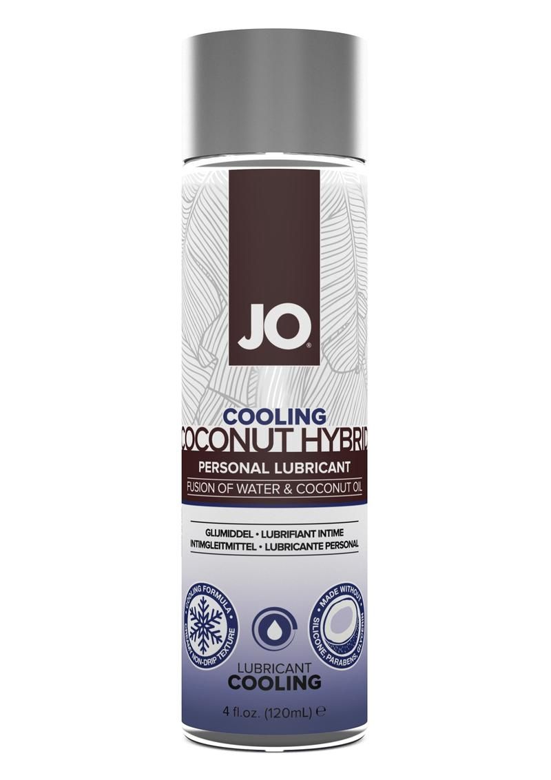 JO Coconut Hybrid Water Based Lubricant, Flavor: Cooling