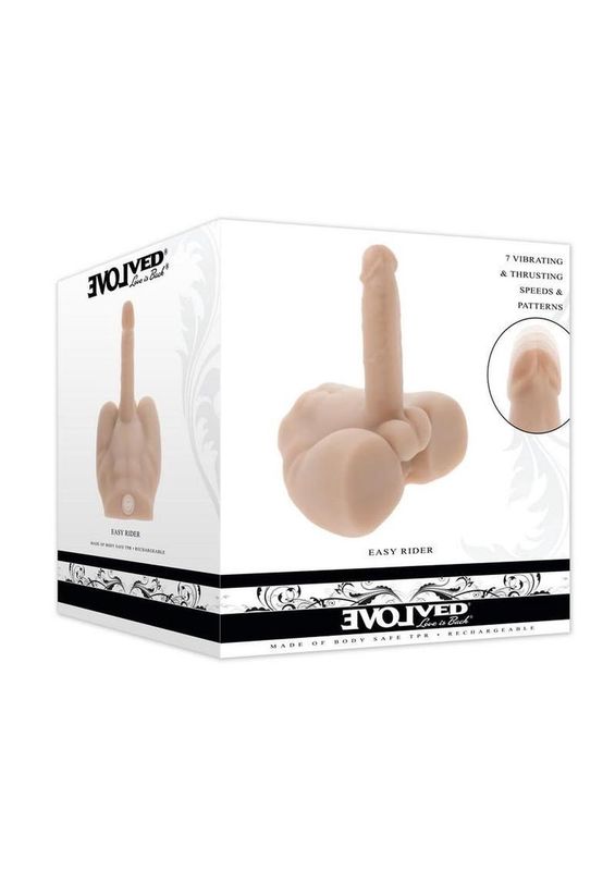 Easy Rider Thrusting Rechargeable Vibrator