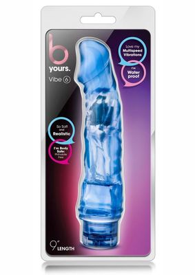 B Yours Vibe #6 Vibrating Dildo