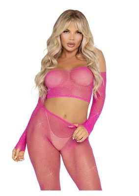 Captivating Crush Crop Top and Leggings Set