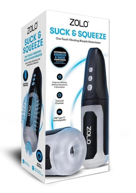 ZOLO Suck &amp; Squeeze Stroker