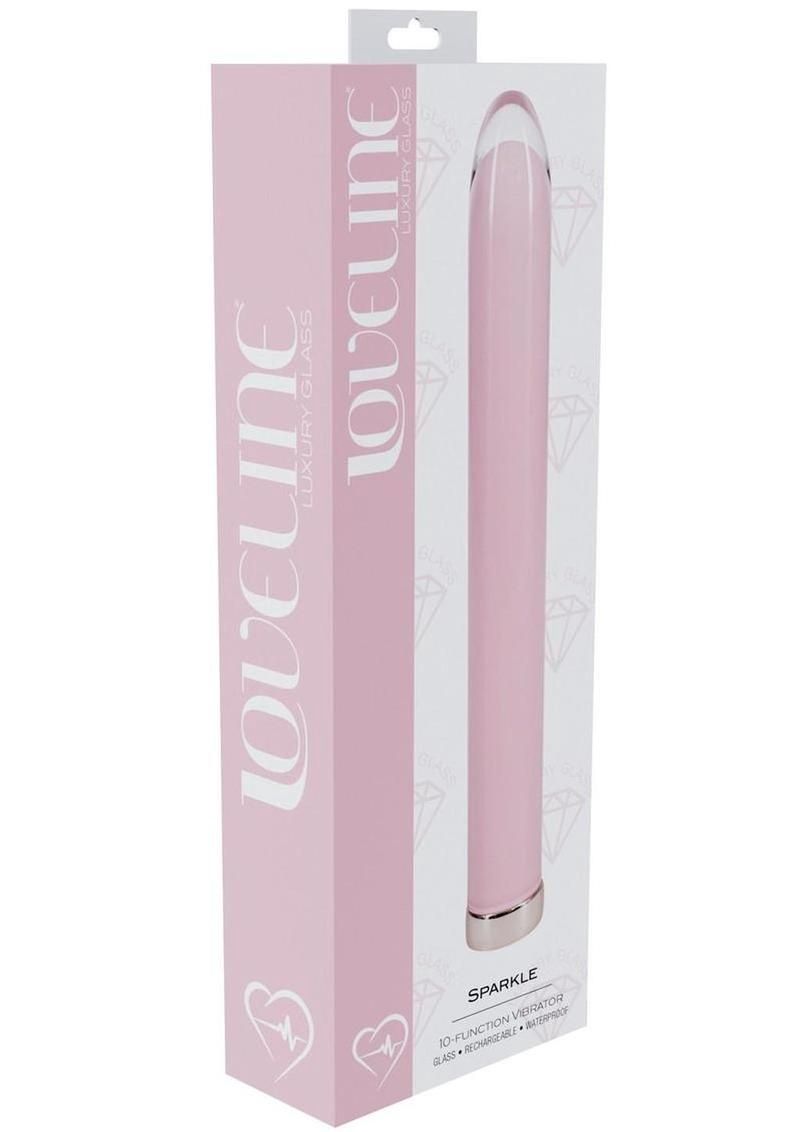 LoveLine Sparkle 10 Function Glass Vibe