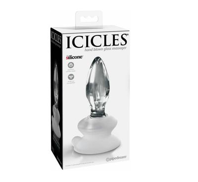 Icicles No. 91 Glass Plug with Suction Cup