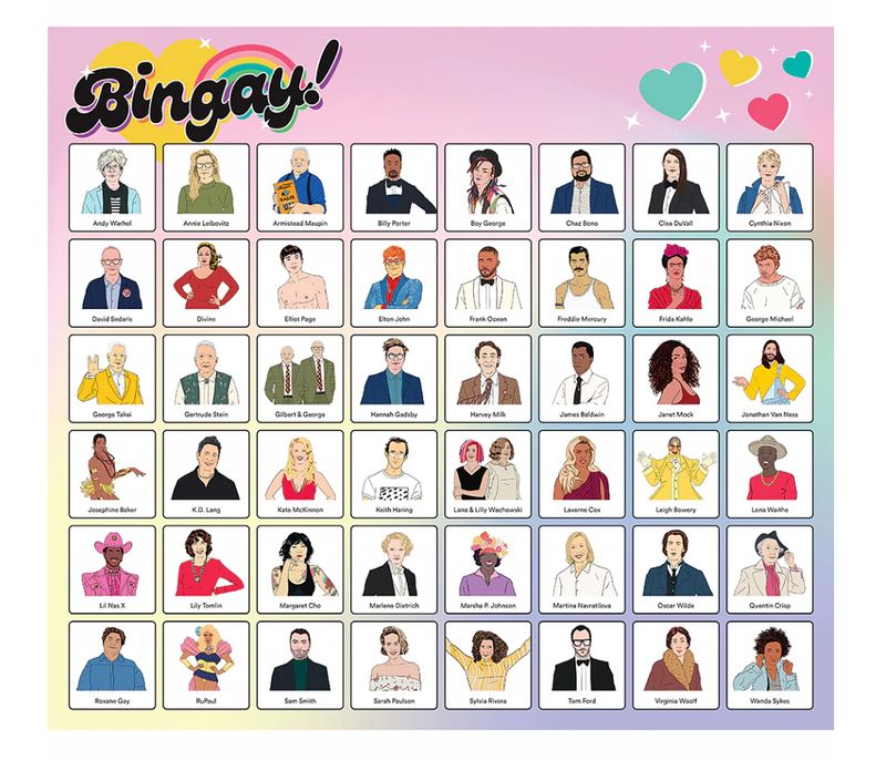 Bingay! Celebrate Our LGBTQ+ Icons! Game