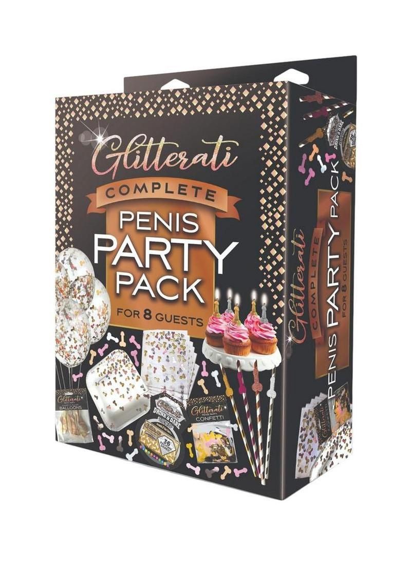 Glitterati Penis Party Pack