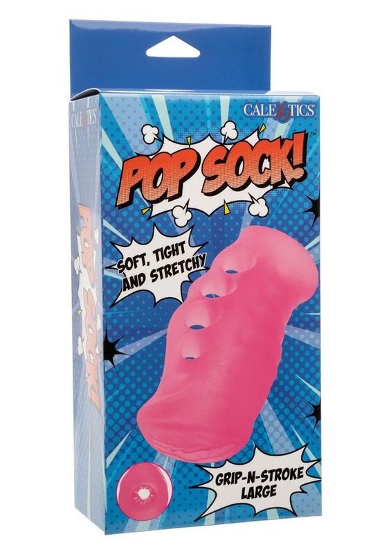 Pop Sock Grip N Stroke Large Masturbator