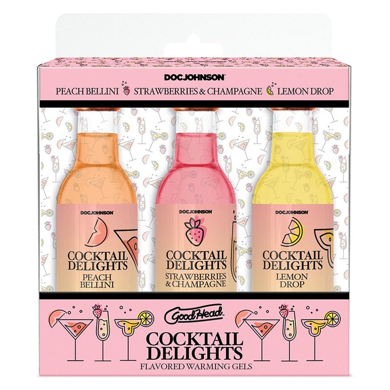 GoodHead Cocktail Delights Flavored Warming Gels