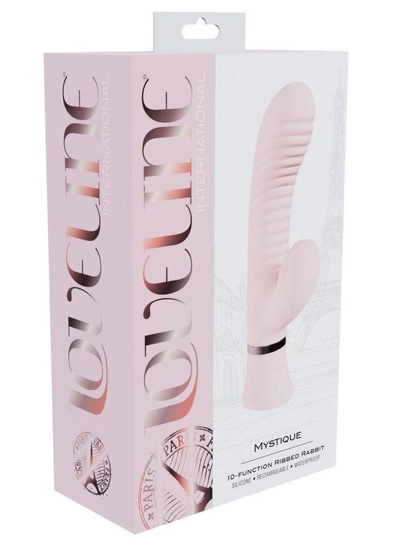 LoveLine Mystique 10 Function Ribbed Rabbit