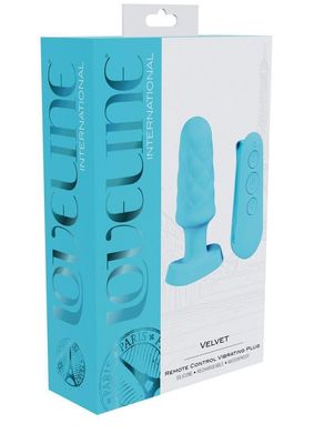 LoveLine Velvet Remote Control Vibrating Plug