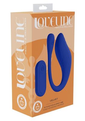 LoveLine Velvet Remote Control G-Spot Vibe