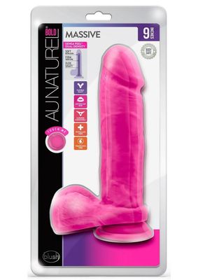 Au Naturel Bold Massive 9&quot; Dual Density Dildo