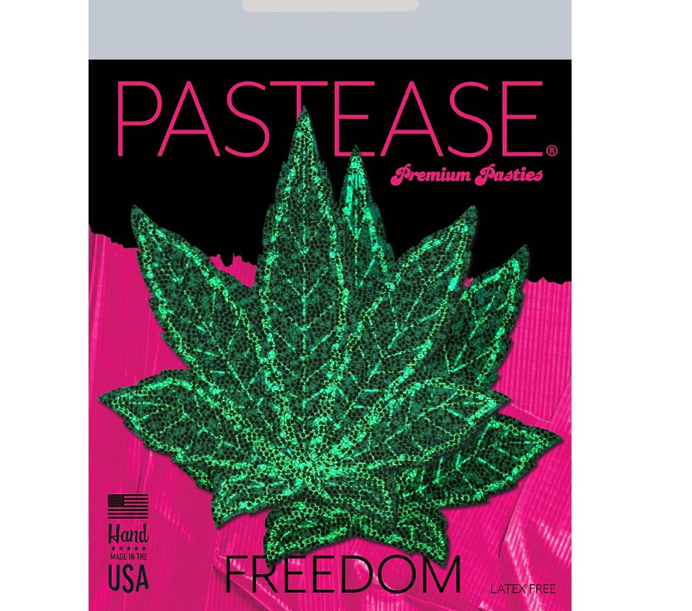 Pastease Glitter Pot Leaf Pasties