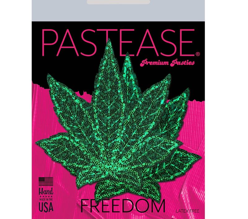 Pastease Glitter Pot Leaf Pasties
